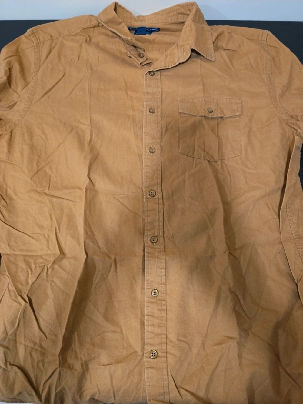 Old Navy Lightweight Tan Button-Up Shirt Jacket